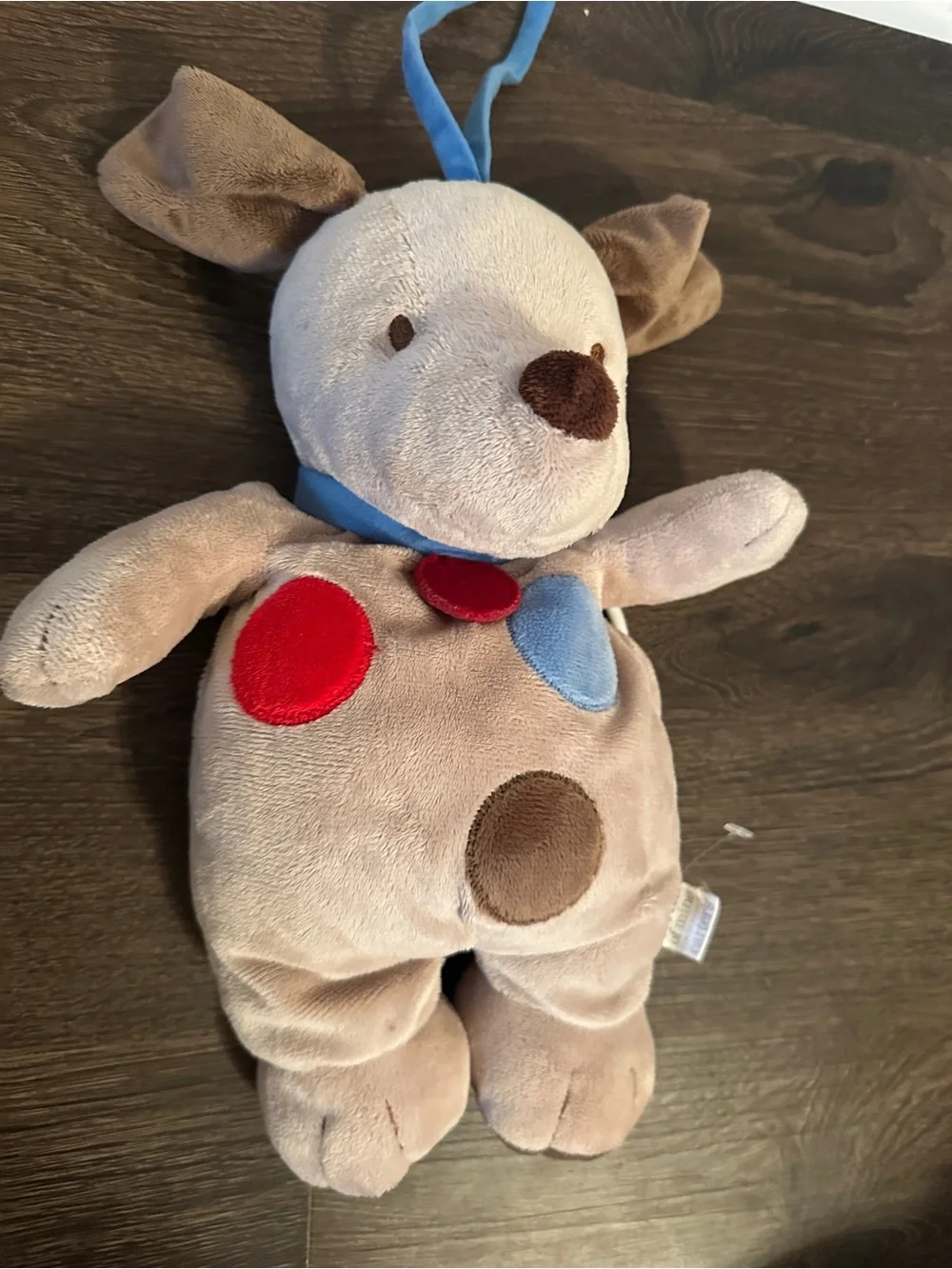 Carter's Child Of Mine Puppy Dog Brown Lovey Plush Stuffed Animal Brown